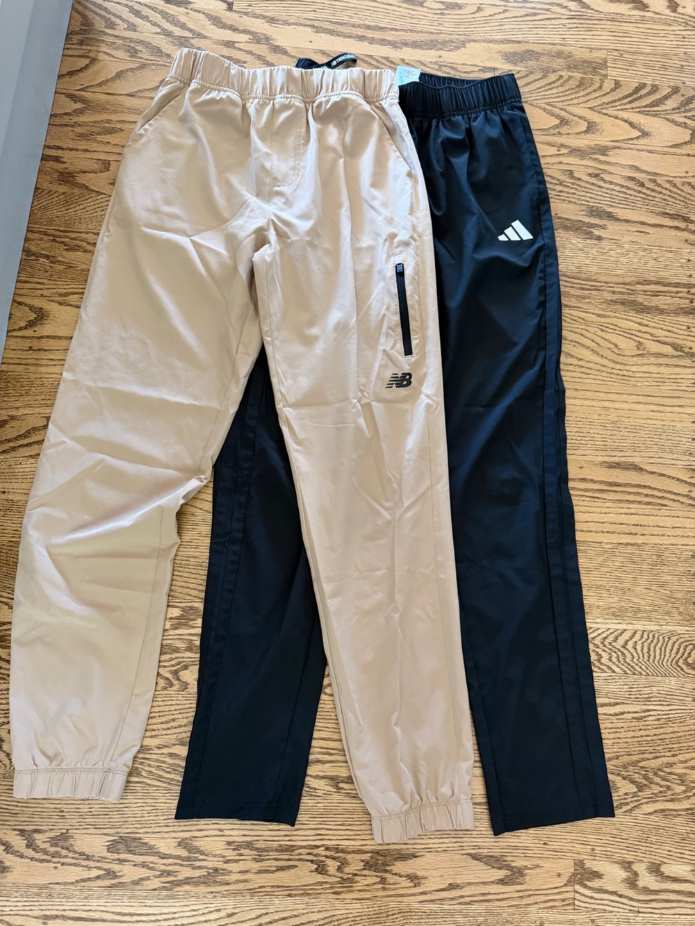 New Balance and Adidas Track Pants
